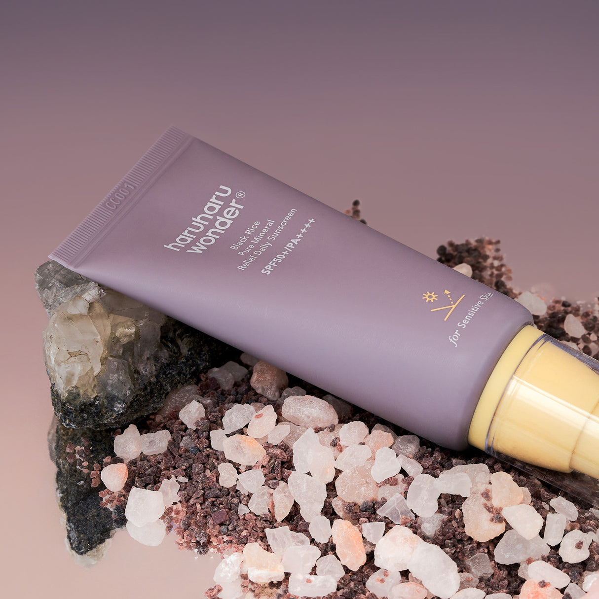 Haru Haru Wonder Black Rice Pure Mineral Relief Daily Sunscreen Unscented SPF50+ 50ml