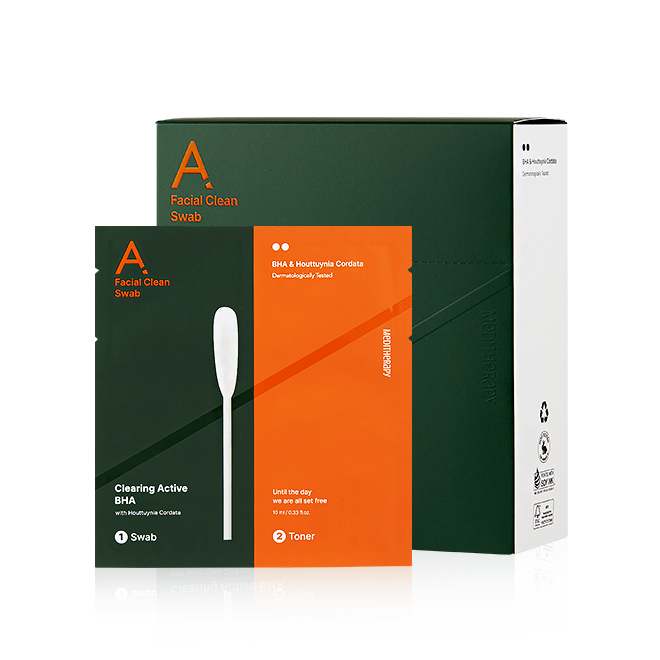 MediTherapy A Clearing Active BHA Facial Clean Swab 7EA