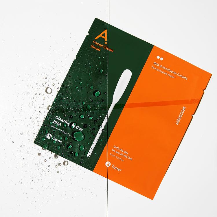 MediTherapy A Clearing Active BHA Facial Clean Swab 7EA