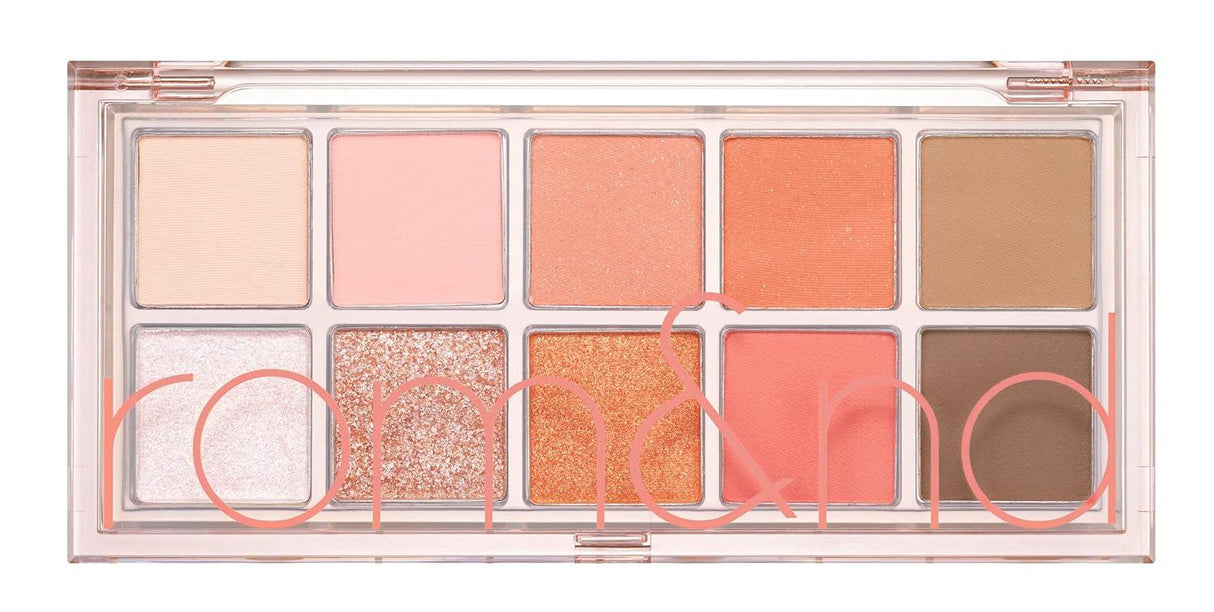 ROMAND Better Than Palette 6g # Energetic bright 08 Peach Dahlia Garden