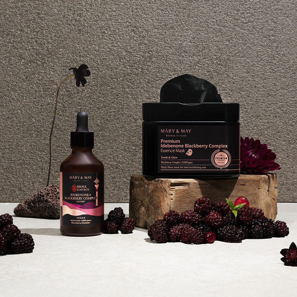 Mary & May Idebenone+Blackberry Complex Serum_80ml