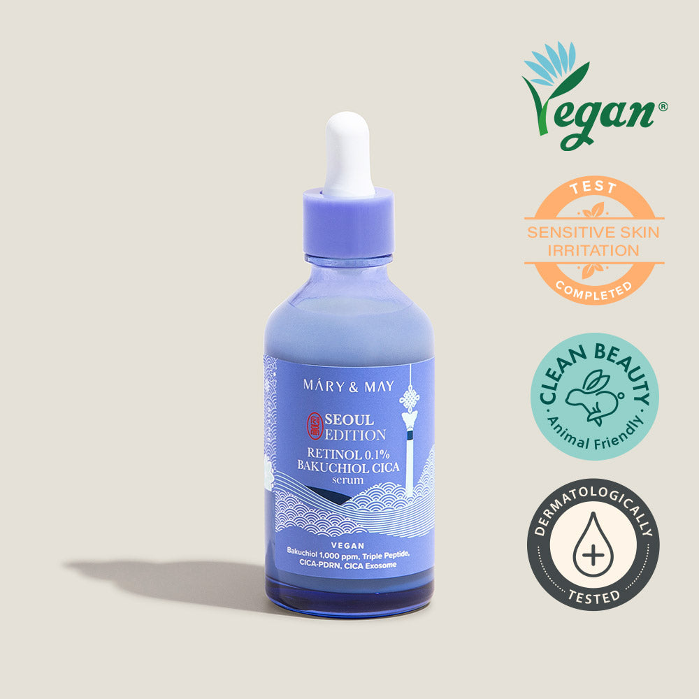 Mary & May Retinol 0.1% Bakuchiol Cica Serum 80ml