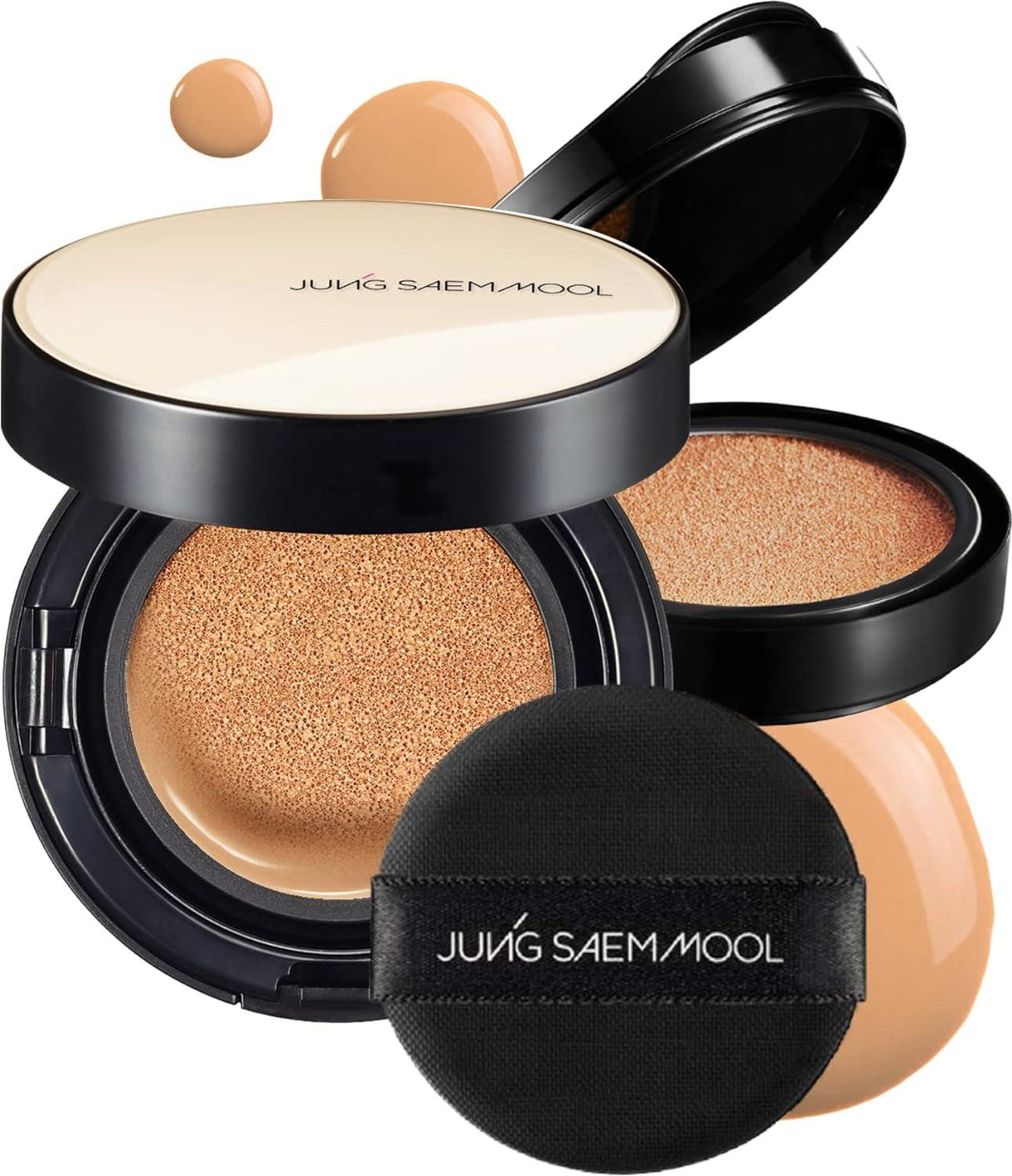 Jung Saem Mool Essential Skin Nuder Longwear Cushion - Medium Deep 14g*2ea