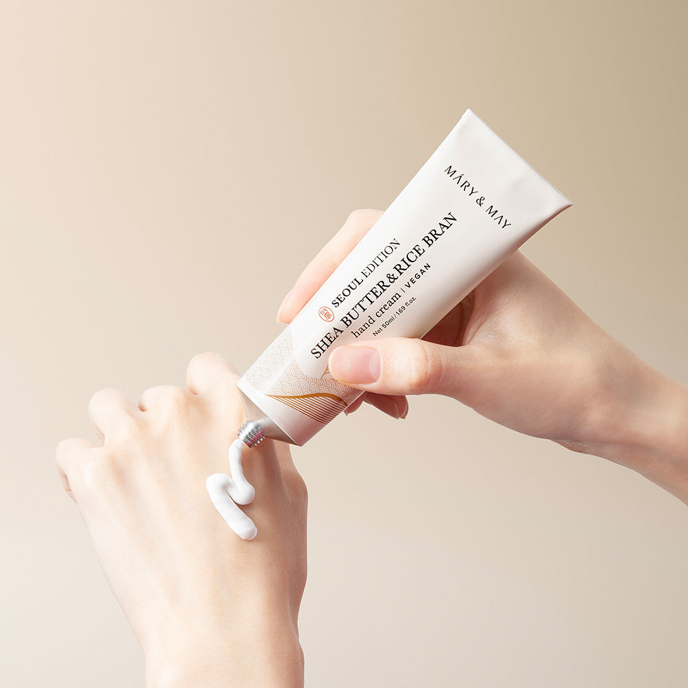 Mary&May Seoul Edition SHEA BUTTER & RICE BRAN Hand Cream 50ml