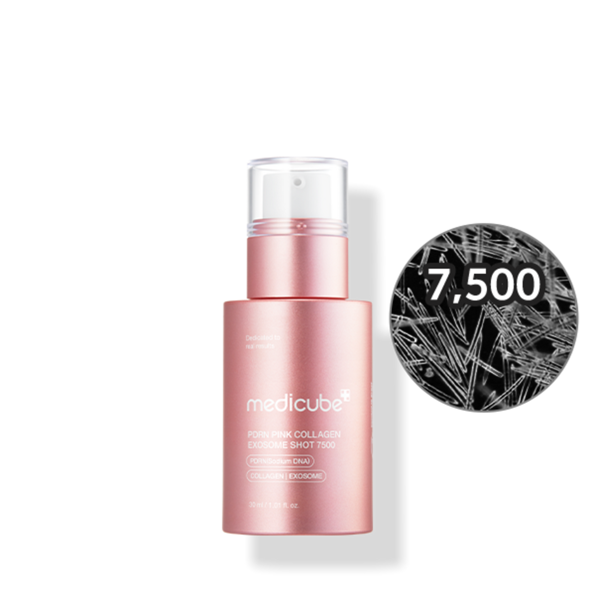 Medicube PDRN Pink Collagen Exosome Shot Ampoule 7500 30ml