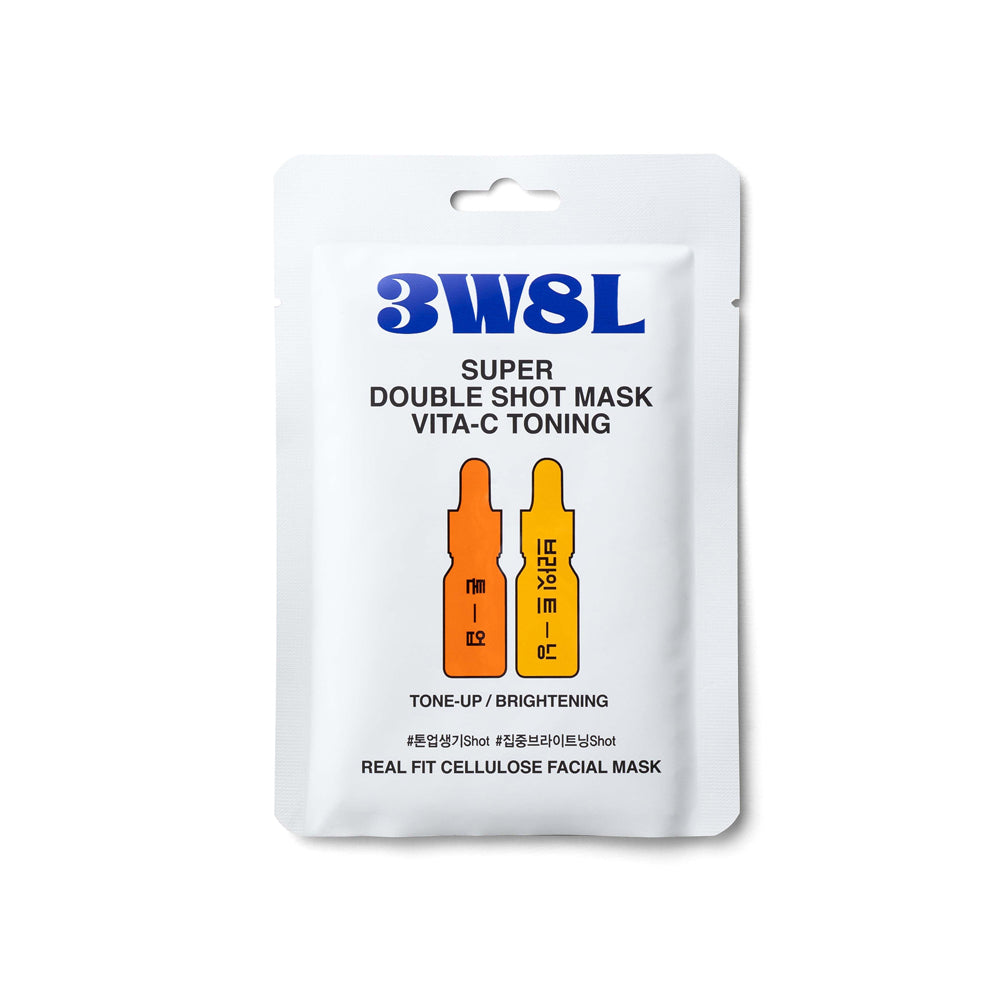 3W8L Super Double Shot Mask VitaC Toning 27ml
