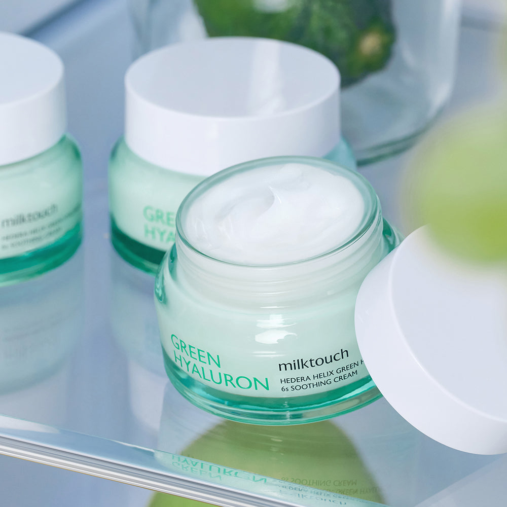 Milktouch Hedera Helix Green Hyaluron 6sec Moisture Cream 50ml