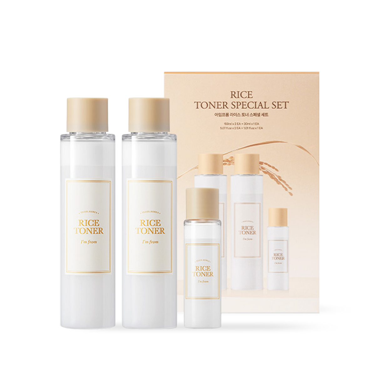 ImFrom Rice Toner Special Set (2EA)