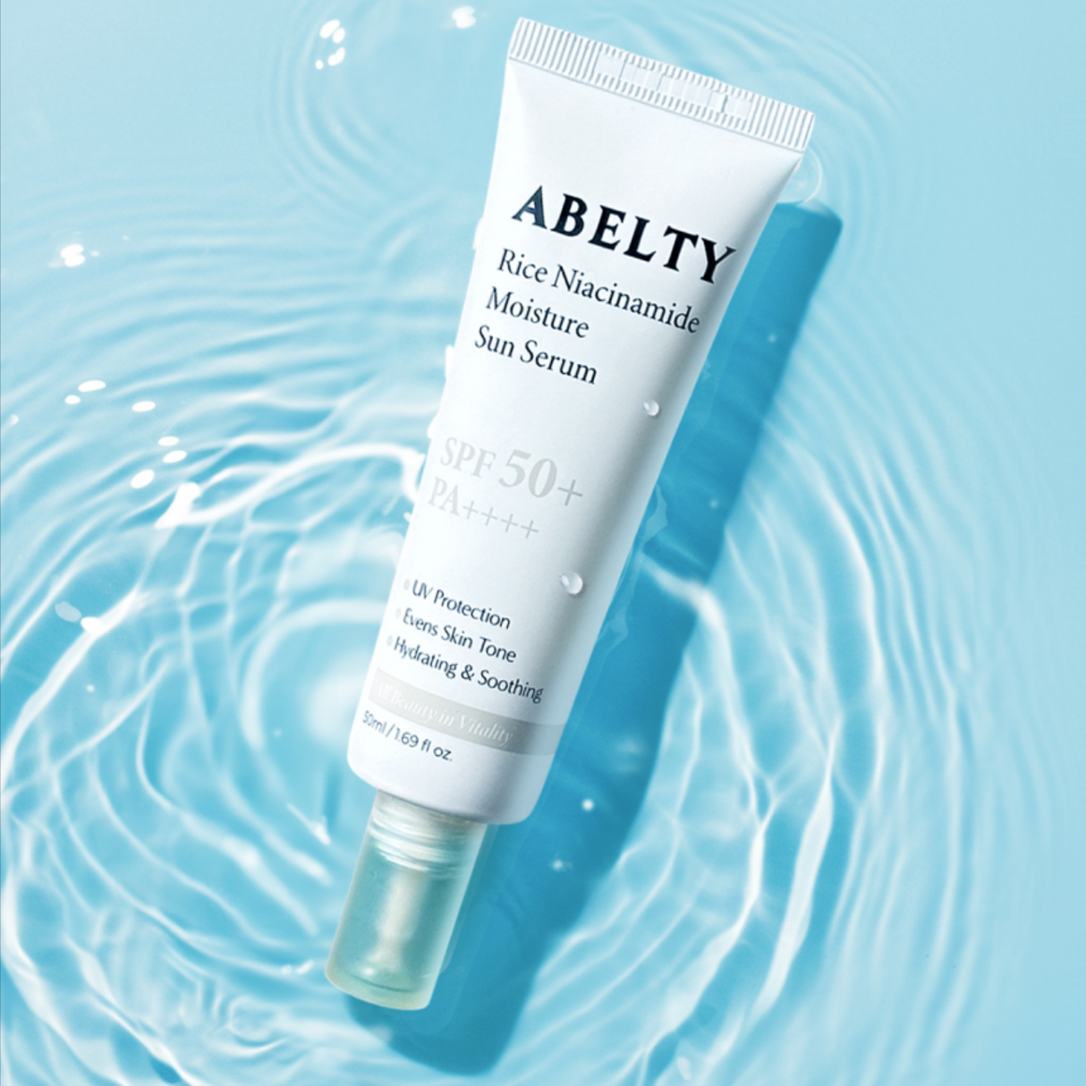 Abelty Rice Squalane Moisture Sun Serum 50ml