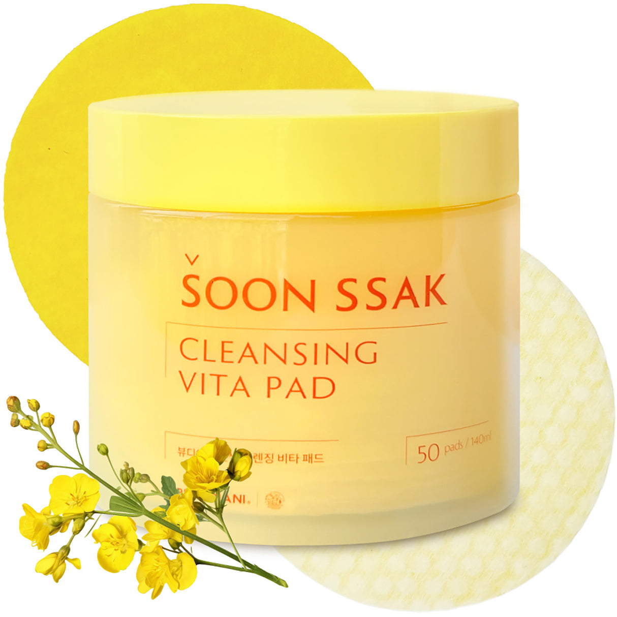 Beaudiani Soon Ssak Cleansing Vita Pads 50 sheets