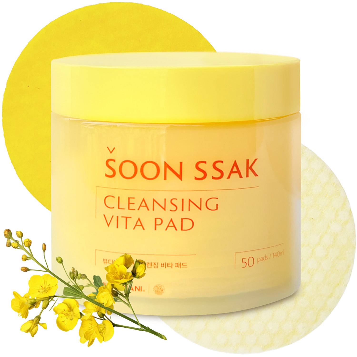 Beaudiani Soon Ssak Cleansing Vita Pads 50 sheets