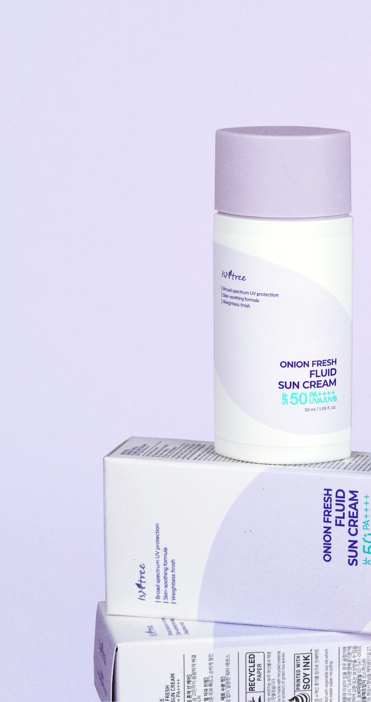 Isntree Onion Fresh Fluid Sun Cream 50ml