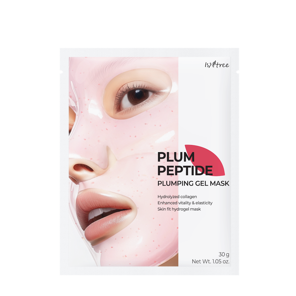 Isntree Plum Peptide Plumping Gel Mask 30g*4ea