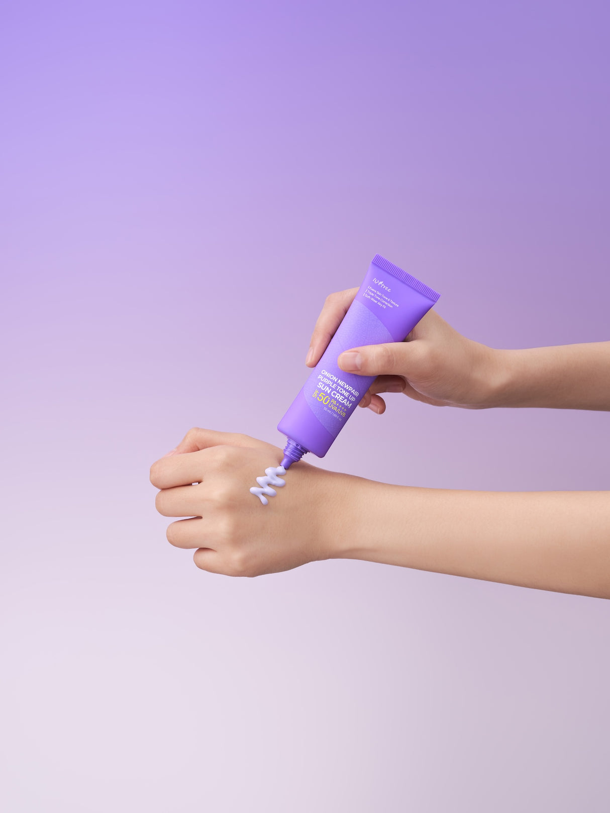 Isntree Onion Newpair Purple Tone Up Sun Cream 50ml