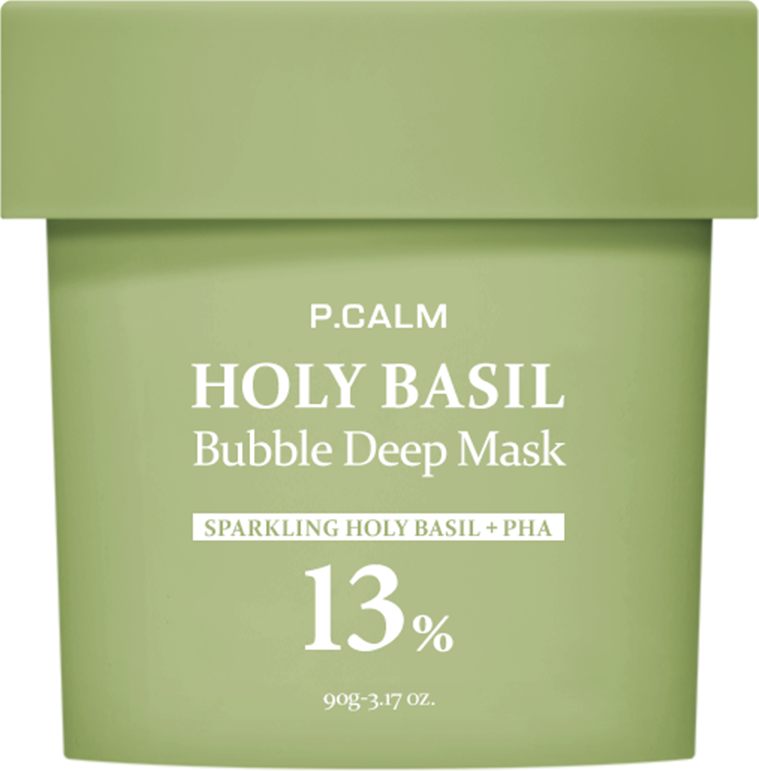 P.CALM Holy Basil Bubble Deep Mask 90g