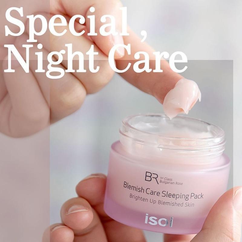 isoi Bulgarian Rose Blemish Care Sleeping Pack 50ml