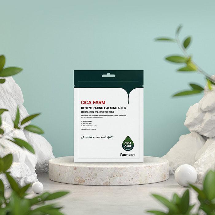 Farmstay Cica Farm Regenerating Calming Mask 25ml*10pcs