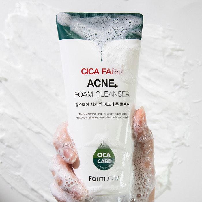 Farmstay Cica Farm Acne Foam Cleanser 180ml