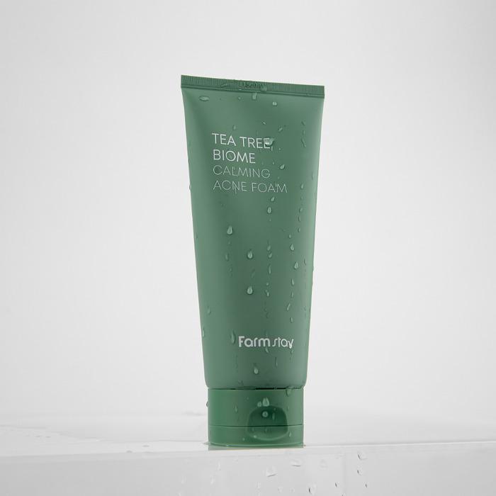 Farmstay Tea Tree Biome Calming Acne Foam 180ml
