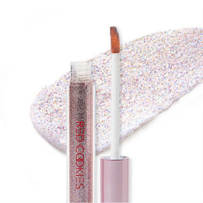 Red Cookies Twinkle Glaze Pearl Glitter