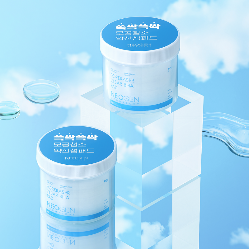 Neogen Dermalogy Poreraser Clear BHA Pad 160mL (90 Pads)