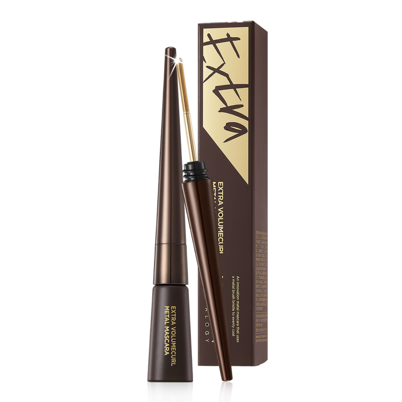 Neogen Dermalogy Extra Volume Curl Metal Mascara - Brown