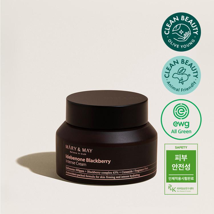 MARY & MAY Idebenone blackberry intense Cream - 70ml