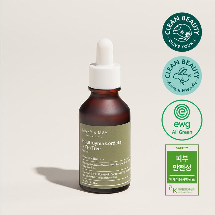 MARY & MAY Houttuynia Cordata +Tea Tree Serum - 30ml