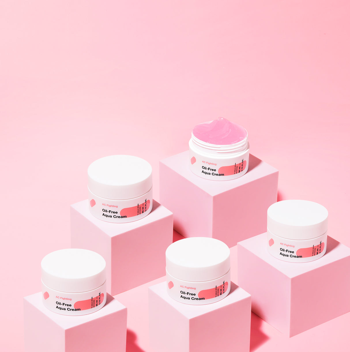 TIAM AC Fighting Oil-Free Aqua Cream - 80ml