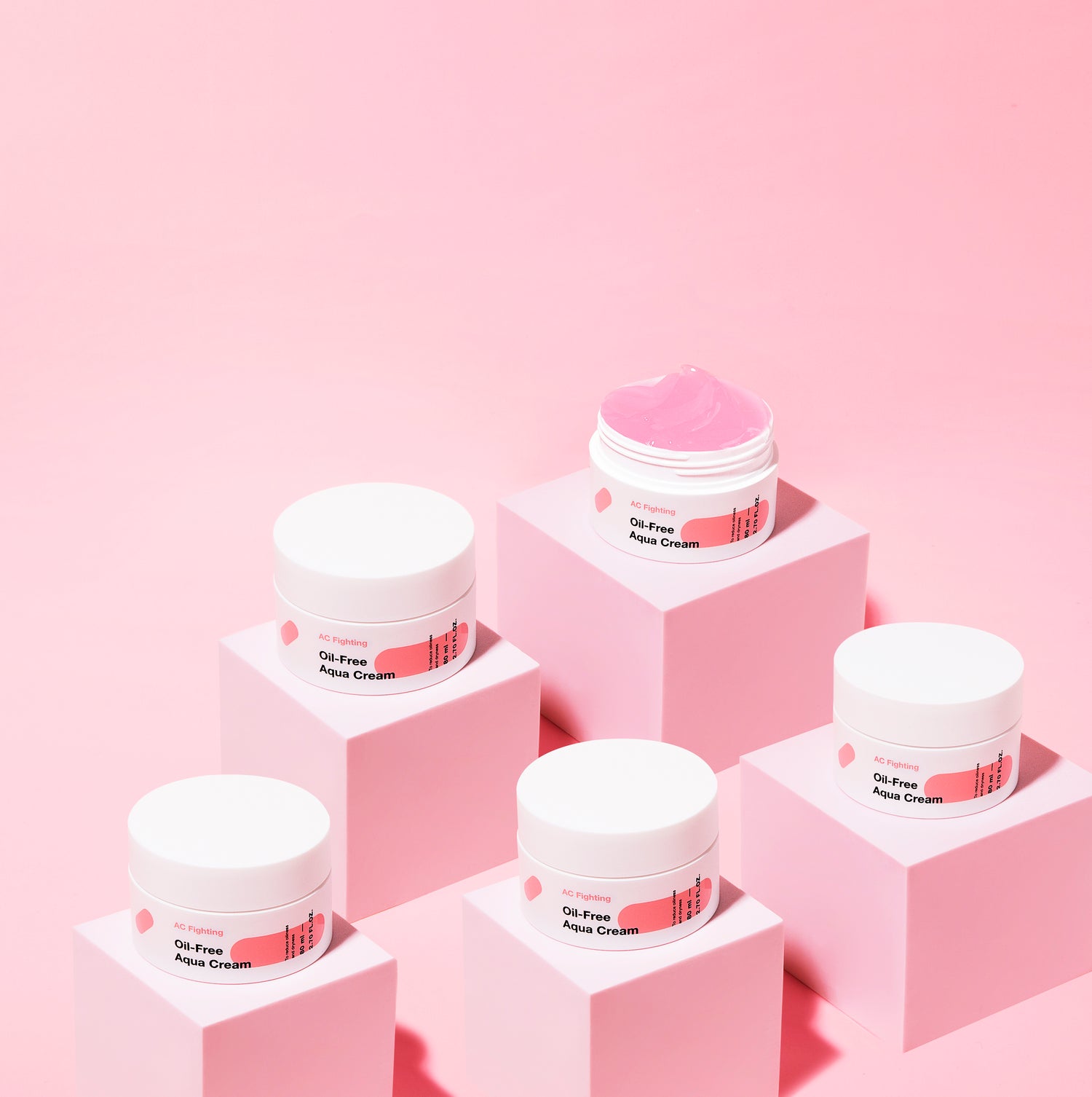 TIAM AC Fighting Oil-Free Aqua Cream - 80ml