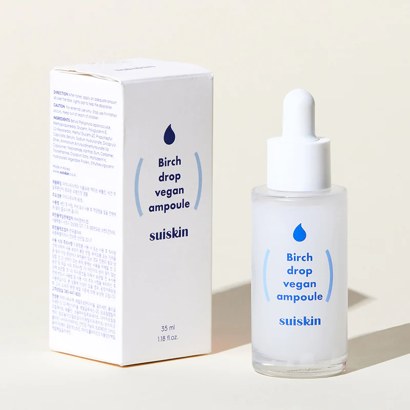 SUISKIN Birch drop vegan ampoule - 35ml