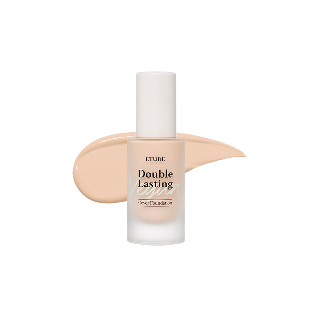 Etude House Double Lasting Vegan Cover Foundation 30g -No.21N1 Neutral Beige