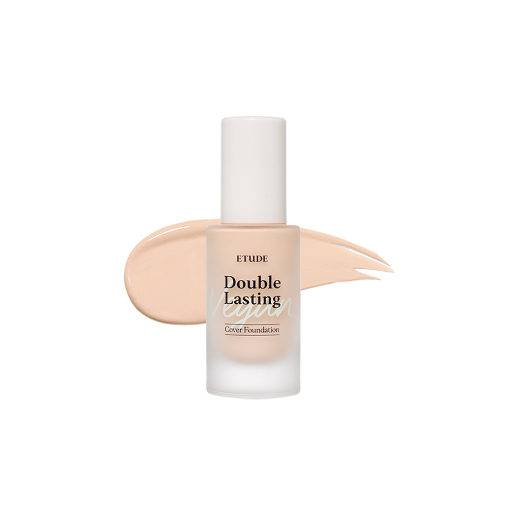 Etude House Double Lasting Vegan Cover Foundation 30g -No.19N1 Vanilla