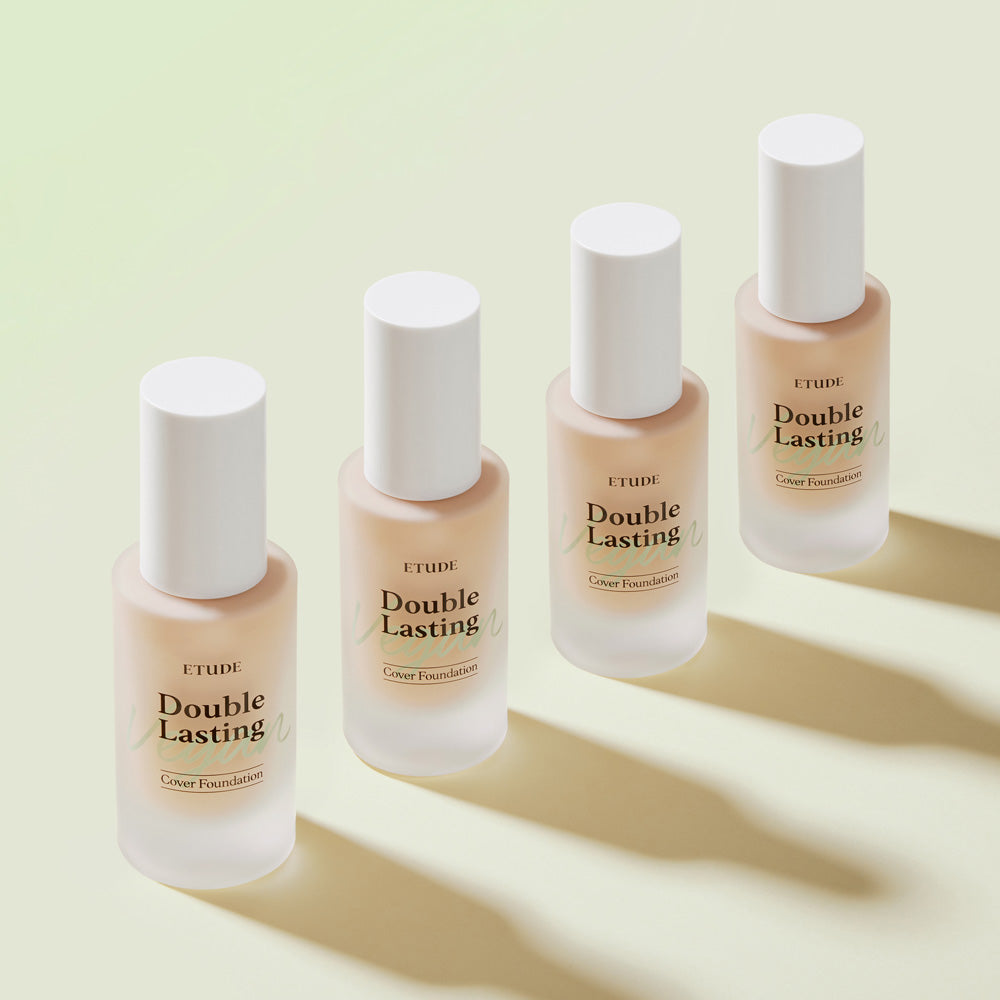 Etude House Double Lasting Vegan Cover Foundation 30g -No.19N1 Vanilla