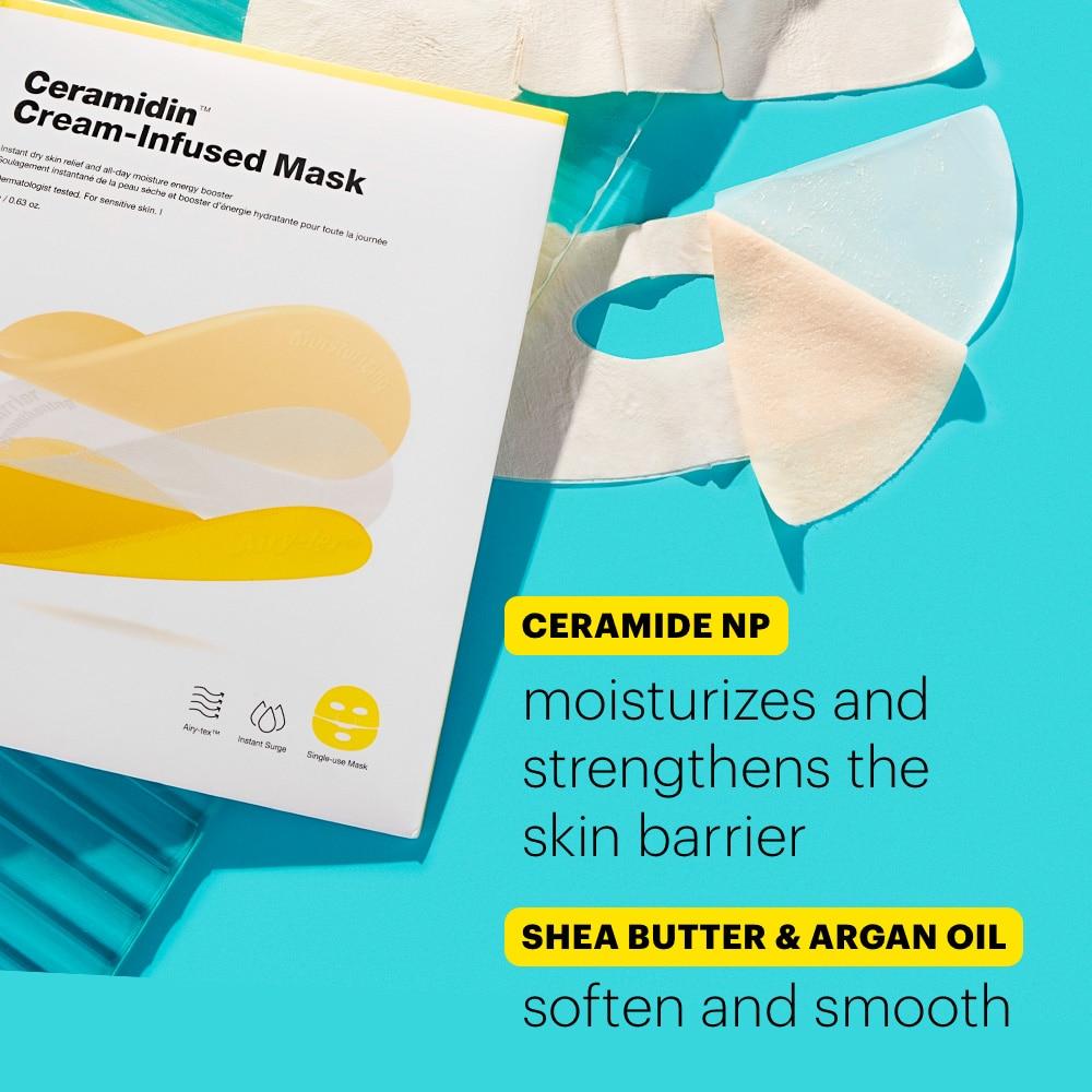 Dr. Jart+ CERAMIDIN CREAM-INFUSED MASK 18g - 5pcs