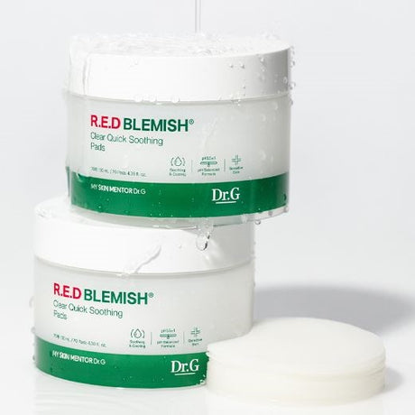 Dr. G Red Blemish Clear Quick Soothing Pads 70ea