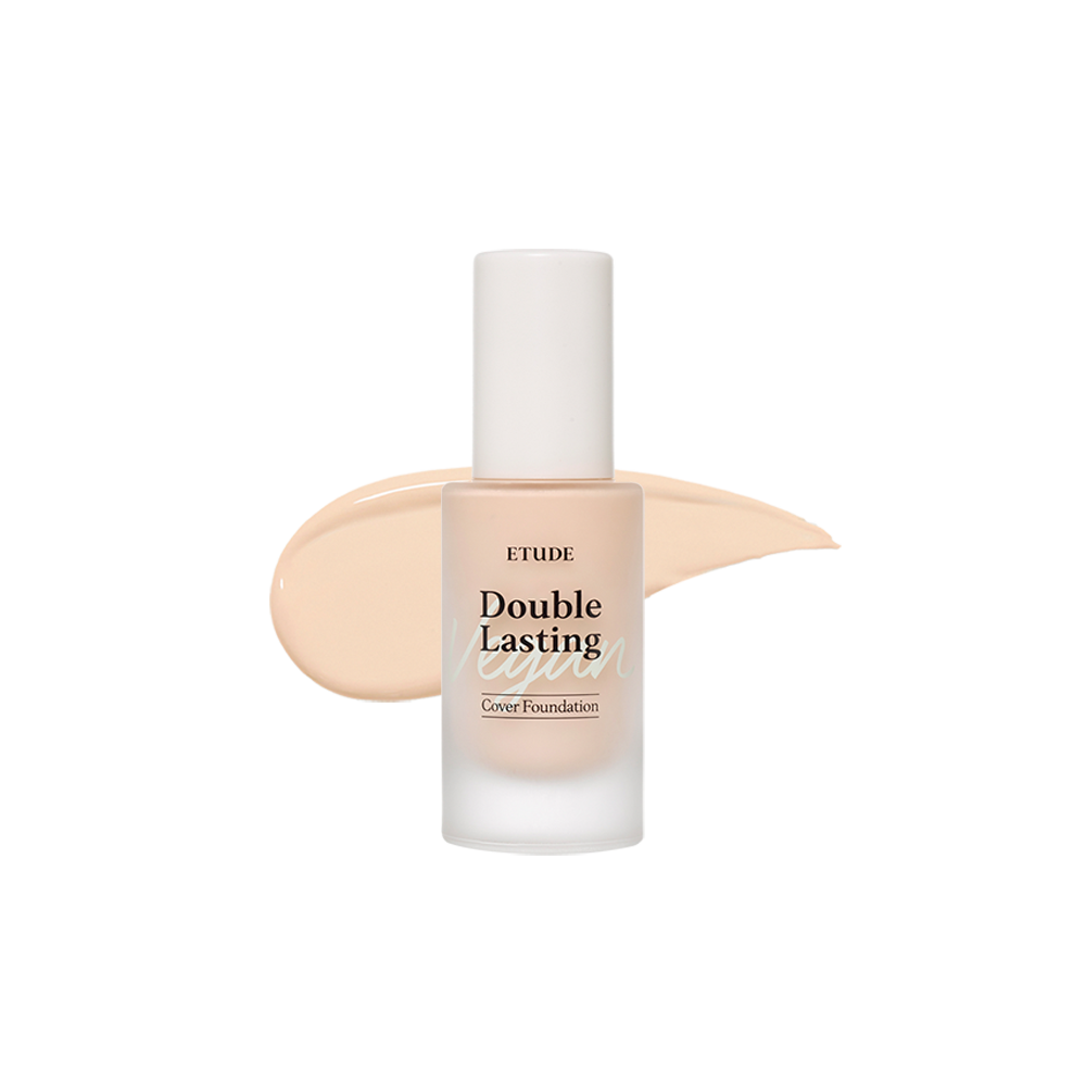 Etude House Double Lasting Vegan Cover Foundation 30g -No.17C1 Light Vanilla