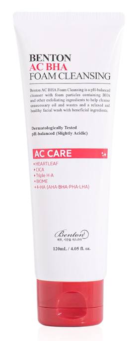 Benton AC BHA Foam Cleansing 120ml