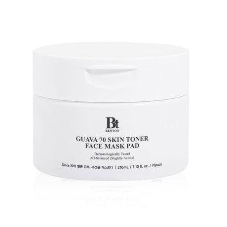 Benton Guava 70 Skin Toner Face Mask Pad 210ml / 70pcs