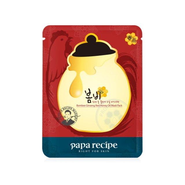 Papa Recipe Bombee Ginseng Red Honey Oil Mask 10ea