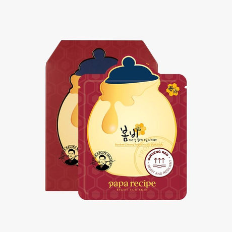 Papa Recipe Bombee Ginseng Red Honey Oil Mask 10ea