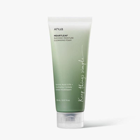 Anua HEARTLEAF SUCCINIC MOISTURE CLEANSING FOAM 150ml