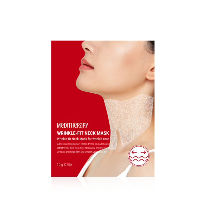 MediTherapy Wrinkle-Fit Neck Mask 7ea