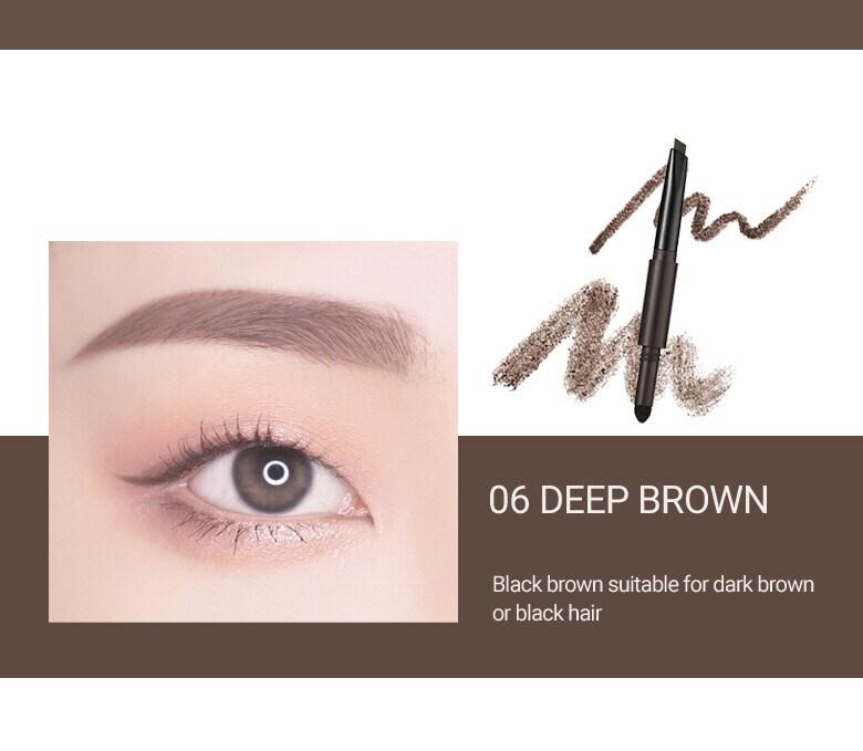 WAKEMAKE Powder Jet Dual Brow 0.75g - #07 Neutral Brown