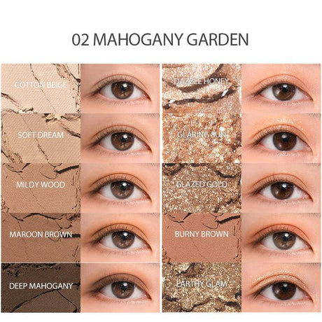 ROMAND Better Than Palette 6g #02 Mahogany Garden