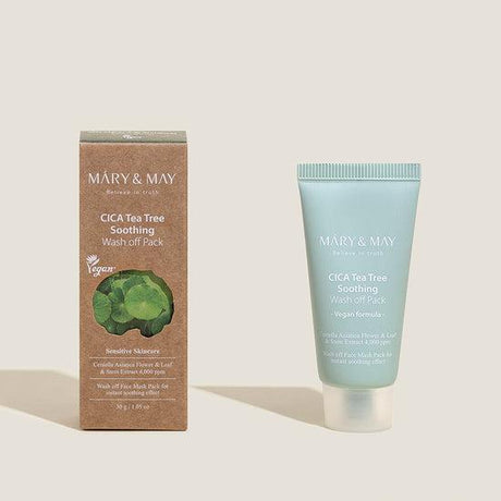 Mary & May CICA TeaTree Soothing Wash off Pack 30g