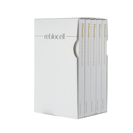 REBLOCELL Flossom Regenerating Facial Mask EGF 1ppm 5 Sheet