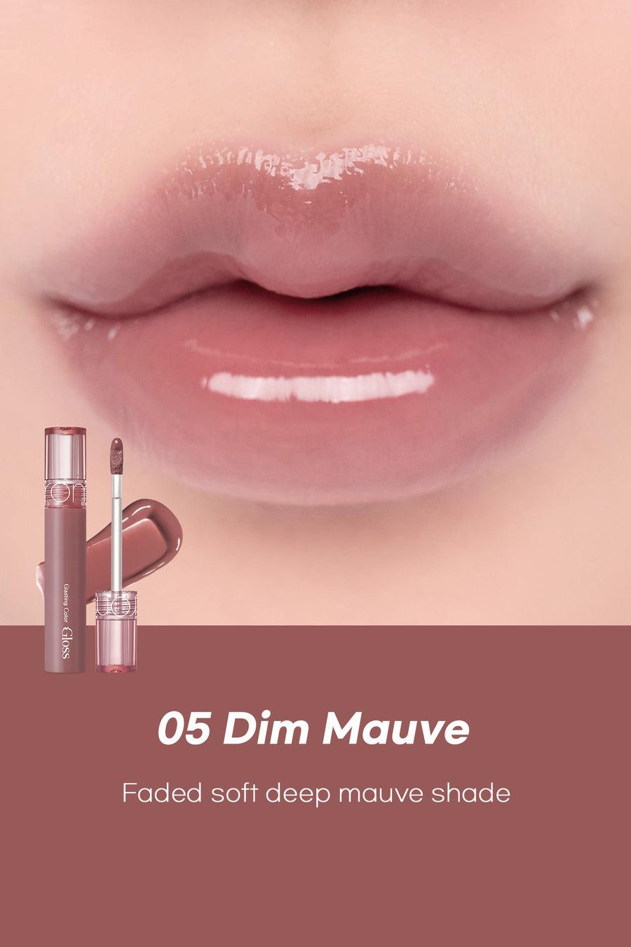 Romand Glasting Color Gloss 4g - 05 Dim Mauve