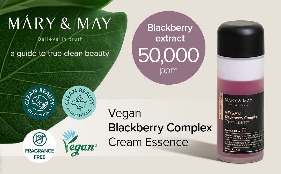 MARY & MAY Vegan Blackberry Complex Cream Essence 30ml [Miniature]