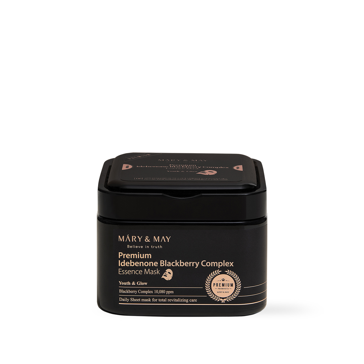 Mary&May Premium Idebenone Blackberry Complex Essence Mask 20EA/250g